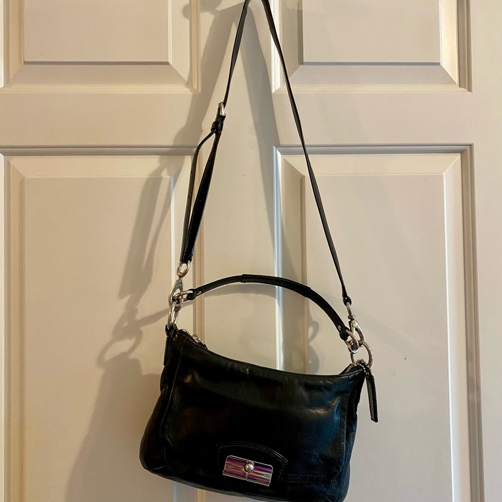 Coach Kristen Black Shoulder Bag - Picture 4 of 10